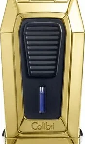 COLIBRI Cigarrenfeuerzeug „Quantum“ gold/schwarz