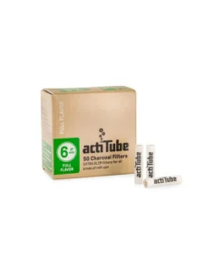 ActiTube Aktivkohlefilter Extra Slim 6mm 50er