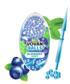 Vovan Balls Aromakapsel Blueberry Mint 100er