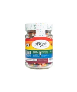PURIZE Xtra Slim Aktivkohlefilter Color Mix 6mm 100er