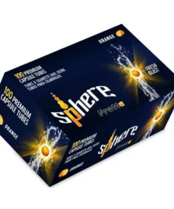 SPHERE Orange Click Hülsen 100 Stück Packung