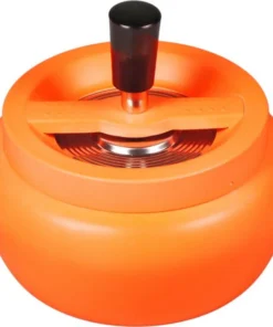 Drehascher neon orange 13 cm