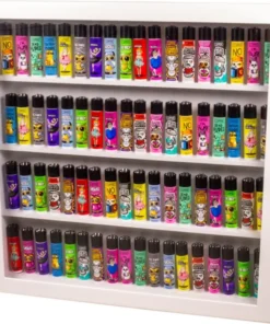 Clipper Sammlervitrine weiss