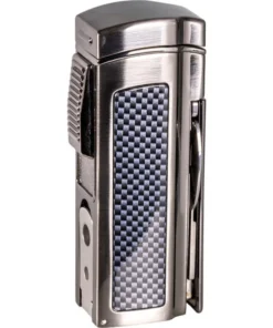 PASSATORE Tischfeuerzeug Carbon Finish