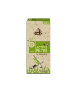 GIZEH Active Filter Hanf 6mm 10er