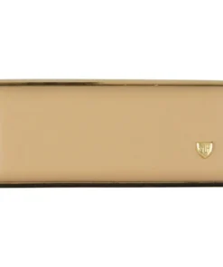 v.H. Zigarettenetui Softleder beige 100mm 8er
