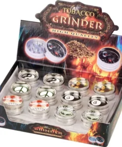 Metall-Grinder „Mini“ diverse Motive, sortiert