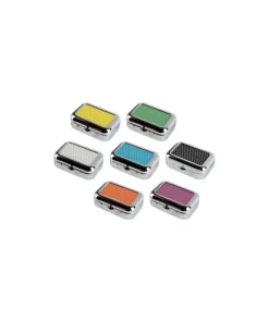 Taschenascher Metall farbig
