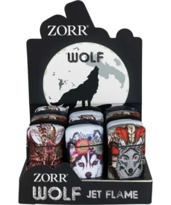 Zorr Rubber Jet-Flame Wolf Feuerzeug