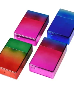 Zigarettenbox Kunststoff Rainbow 20er