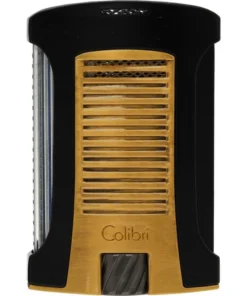 COLIBRI Feuerzeug Daytona II gold/schwarz