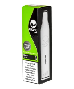 E-Zigarette 700 Puffs WAKA Peach Apple