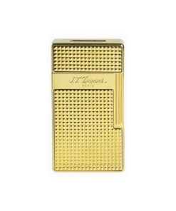 ST.DUPONT Feuerzeug Biggy Diamond gold 025009