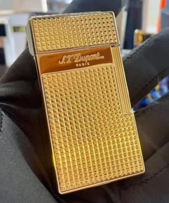 S.T. Dupont – Feuerzeug – Biggy – Diamond Head – Golden