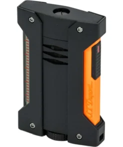 St.Dupont Feuerzeug Defi Extreme Fluo Orange Schwarz 021419