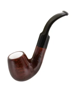 Pfeife „Jean Claude“ bi-color sort./Meerschaumfutter Acryl