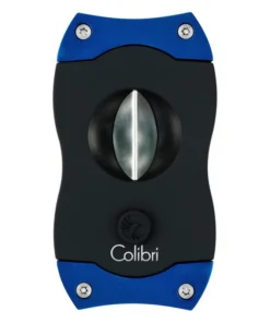 COLIBRI Zigarrenabschn. „V-Cut“ Kerbschnitt schw./blau 23mm