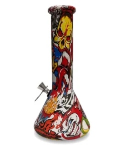ZORR Glas Bong 22cm Design 2