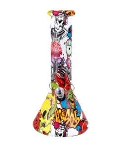 ZORR Glas Bong 22 cm Design 1