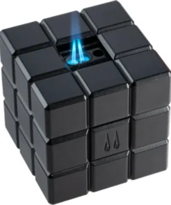 COLIBRI Tischfeuerzeug Heritage Cube schwarz