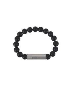 Solo Armband Bohrer Stahl Lava, Größe M