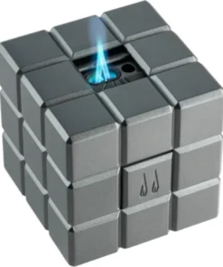COLIBRI Tischfeuerzeug Heritage Cube anthrazit
