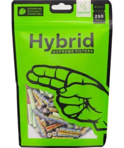 Hybrid Supreme Filters Zellstoff/Aktivk. bunt 250er
