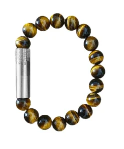 Solo Armband Bohrer Stahl Tiger, Größe M