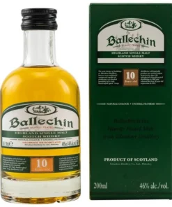 Single Malt Whisky – Highland – Ballechin – 10y. – 200 ml