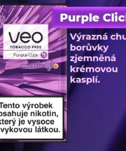 GLO Hyper VEO Purple Click Tobacco free