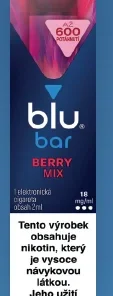 E-Zigarette BLU Bar 600 Puffs Berry Mix