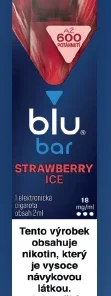 E-Zigarette BLU Bar 600 Puffs Strawberry ICE