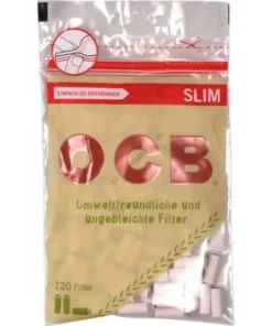 OCB Organic Slim Filter / 120 Stück
