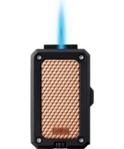 Colibri – Feuerzeug – Rally – schwarzmatt / rose Laser