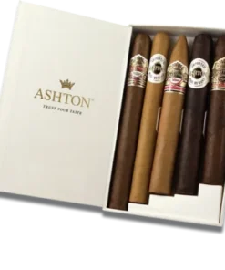 Ashton – Classic-Collection-Sampler – 5 verschiedene handgerollte Zigarren – Dom. Rep.