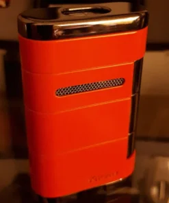 Xikar – Feuerzeug – “ Allume “ – Double STEALTH – Jetflame – Orange