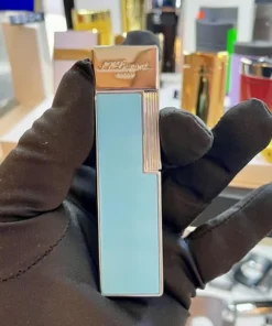 S.T. Dupont – Twiggy – chrom türkisblau