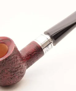 Rattrays Pfeife Monarch Sandblast Red 05