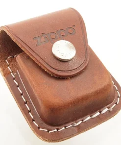 Zippo Pouch Leder braun mit Lasche