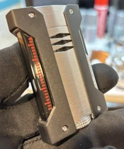 S.T. Dupont – Défi Extreme – Feuerzeug – gebürstetes Silber