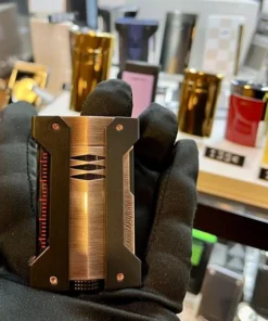 S.T. Dupont – Défi Extreme Vintage – Feuerzeug – gebürstetes Kupfer