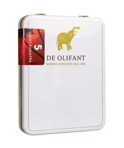 De Olifant Giant Cigarillos Sumatra / 5er Packung