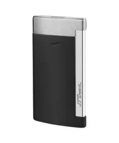 S.T. Dupont Feuerzeug Slim 7 mattschwarz/chrom