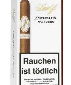 Davidoff Aniversario No.3 Tubos / 3er Packung