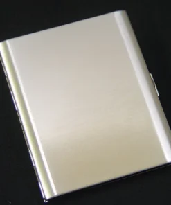 Pearl Zigarettenetui chrom gebürstet – 2 seitig