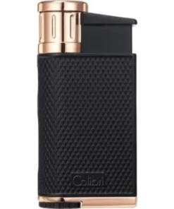Colibri – Feuerzeug – Evo – schwarz / roségold