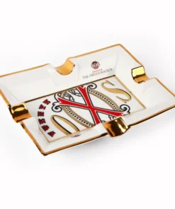 Fuente The OpusX Society Aschenbecher – Cenicero de Porcelana Blanco de Sargadelos