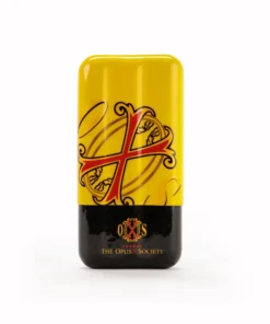 Fuente The OpusX Society 3 Cigar Carbon Fiber Case Gelb