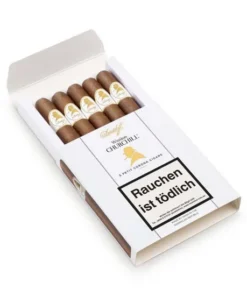 Davidoff Winston Churchill Petit Corona Zigarren / 5er Packung