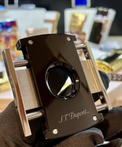 S.T. Dupont – Maxijet – Zigarrenschneider – Cutter – Schwarz Chrom